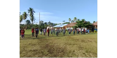 Kegiatan Senam Bersama Setiap Hari 